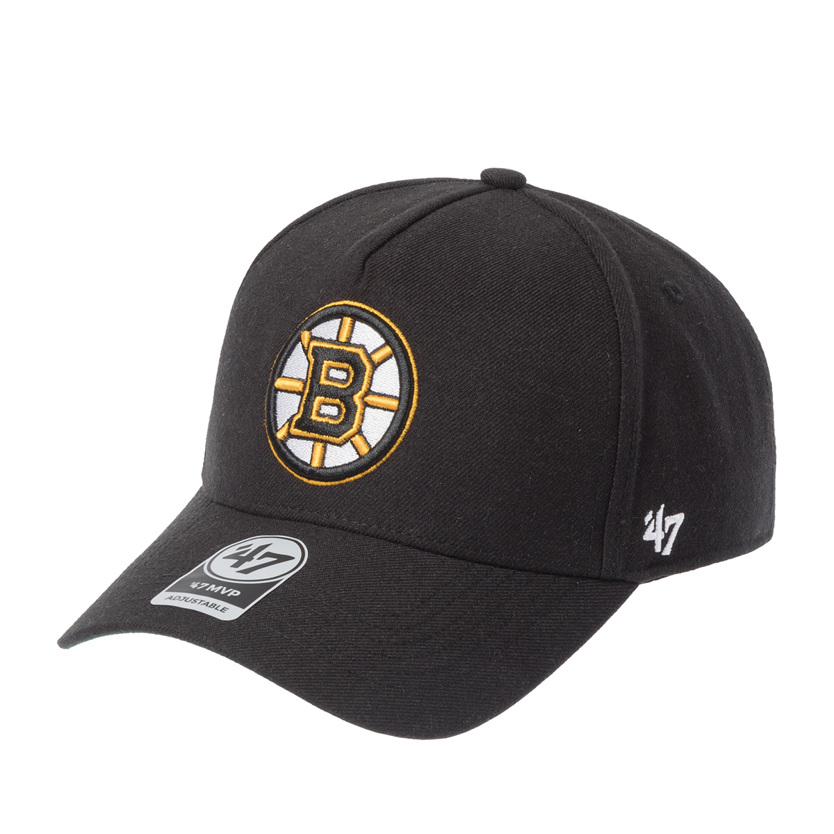 Бейсболка 47 BRAND арт. H-REPDT01WBP-BK Boston Bruins NHL (черный)