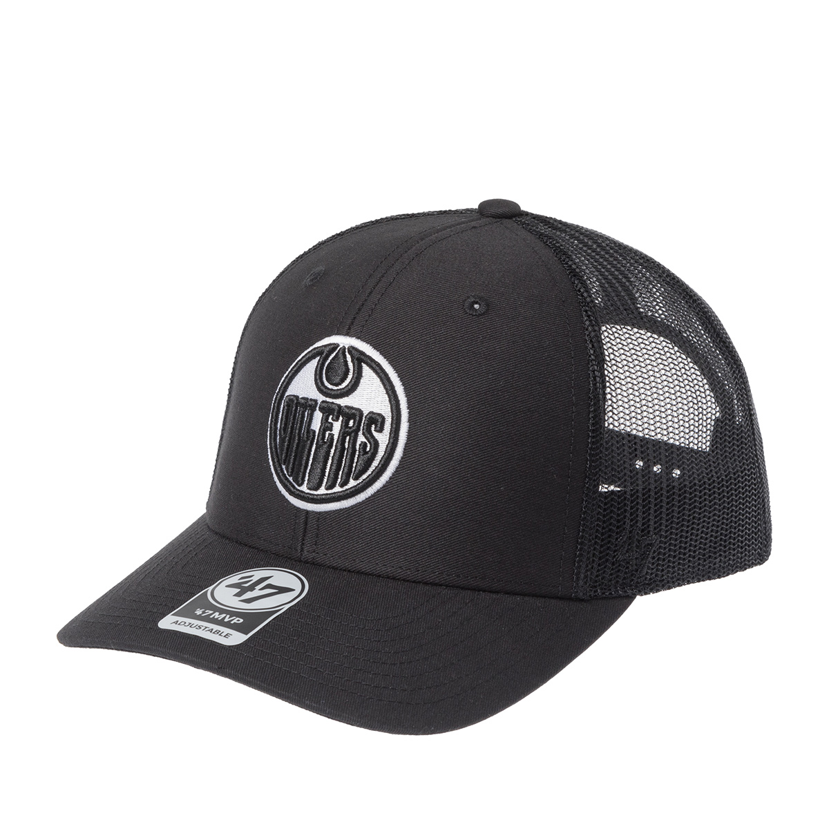 Бейсболка 47 BRAND арт. H-TRUKR06CTP-BKW Edmonton Oilers NHL (черный)