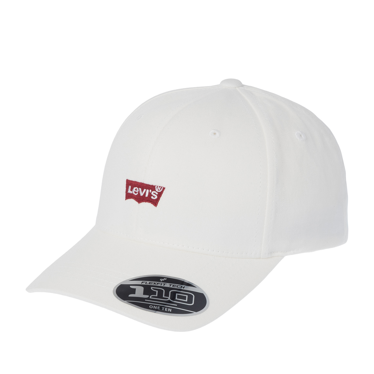 Бейсболка LEVIS арт. D7723-0001 Housemark Flexfit Cap (regular white)