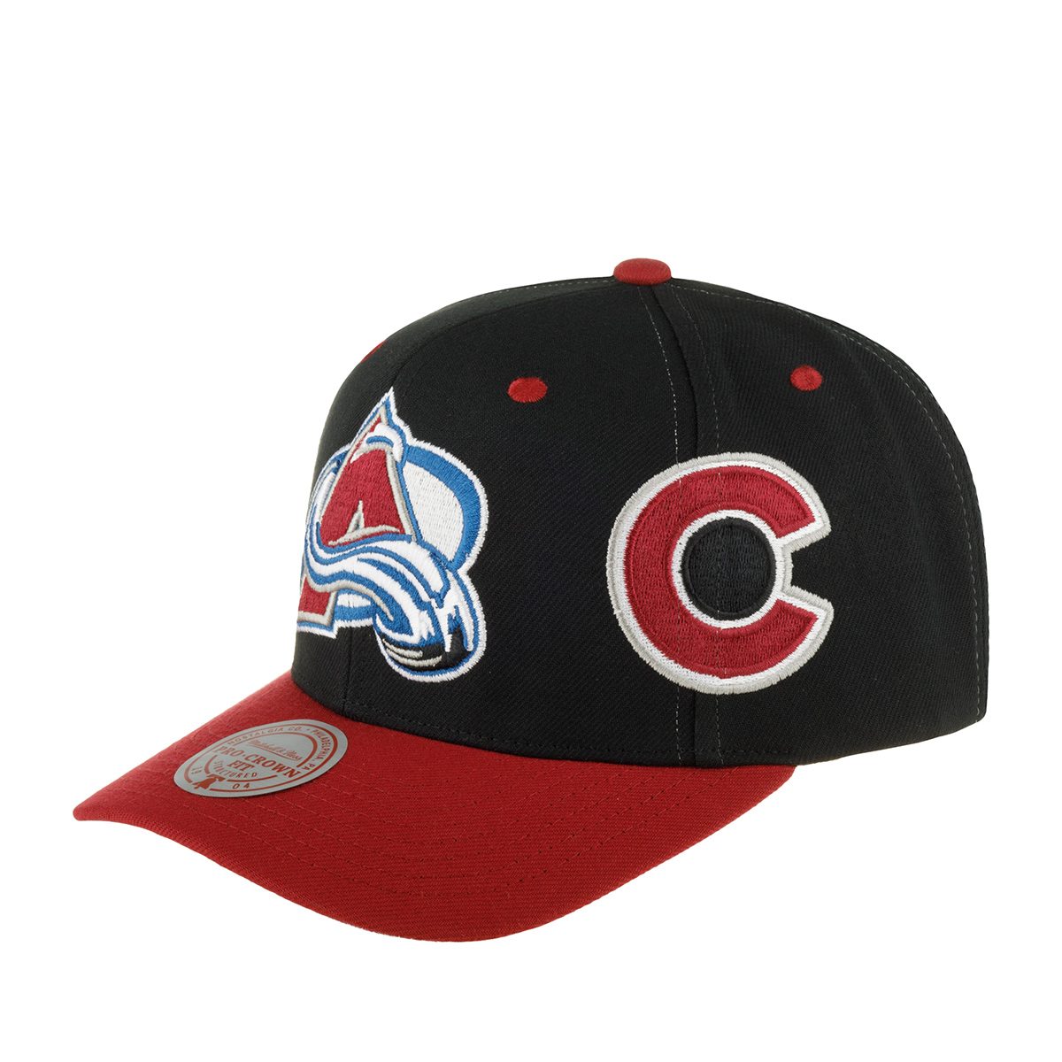 甲子園来賓胸章 Бейсболка MITCHELL NESS HHSS7311-CAVYYPPPBLCK Colorado Avalanche