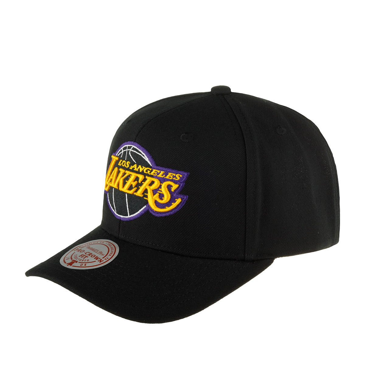 Бейсболка MITCHELL NESS арт. HP8011-LALBLCK Los Angeles Lakers NBA (черный)