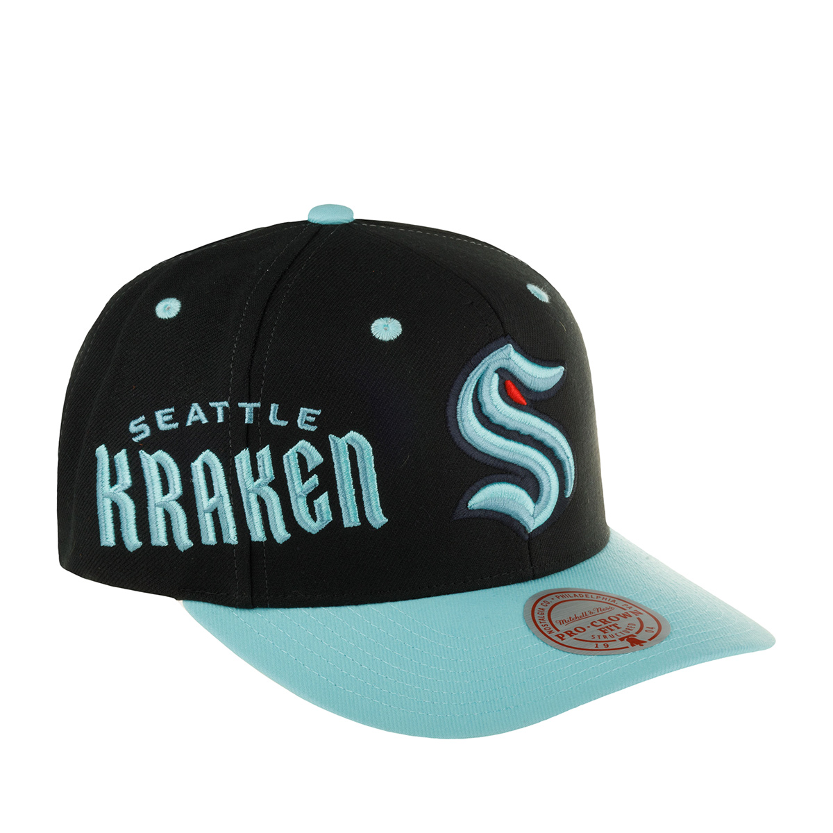 レア！卍LINE,RANKIN TAXI,NG HEAD,CAPLETON Бейсболка MITCHELL NESS HHSS7311-SKRYYPPPBLCK Seattle Kraken NHL