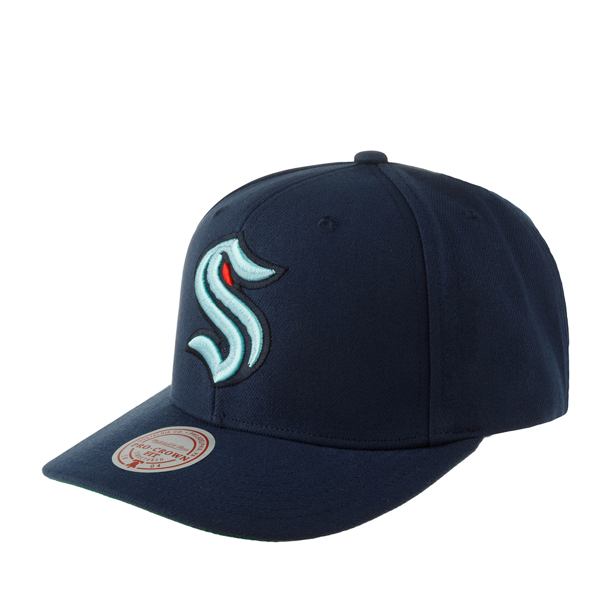 Бейсболка MITCHELL NESS арт. HHSS5370-SKRYYPPPNAVY Seattle Kraken NHL (темно-синий)