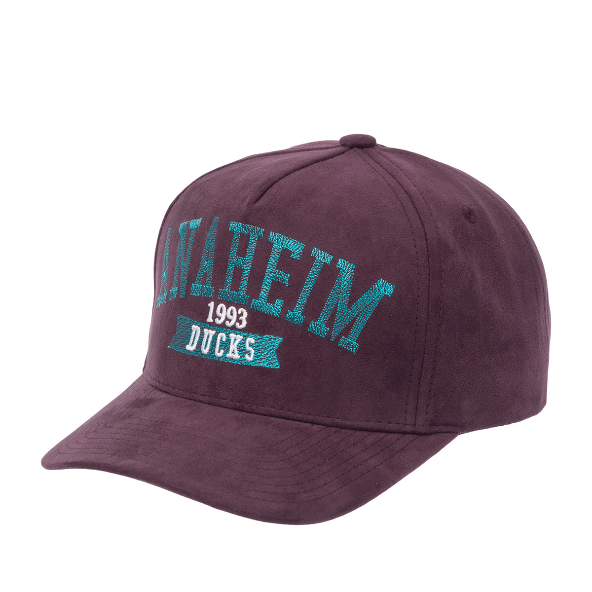 Бейсболка MITCHELL NESS арт. HP9766-ADUPURP Anaheim Ducks NHL (сливовый)