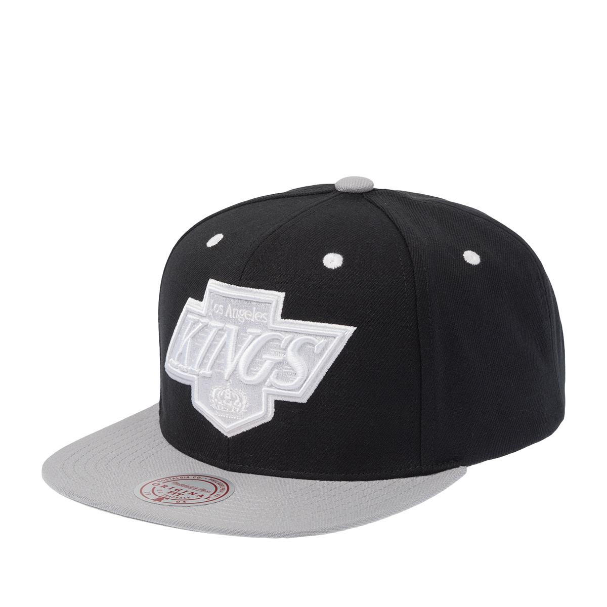 Бейсболка MITCHELL NESS арт. HS11181-LAKBLCK Los Angeles Kings NHL (черный / серый)