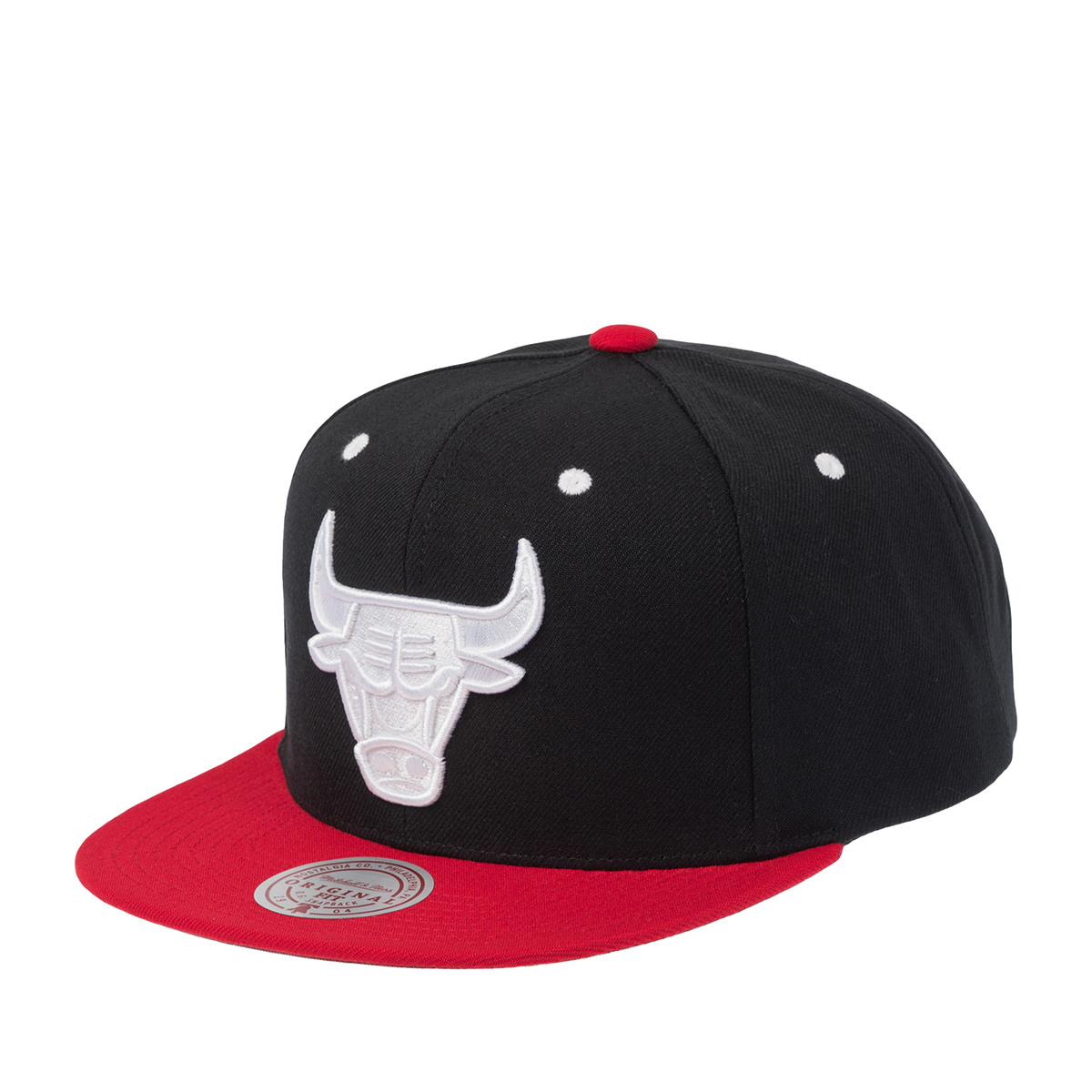 Бейсболка MITCHELL NESS арт. HS11183-CBUBLCK Chicago Bulls NBA (черный / красный)