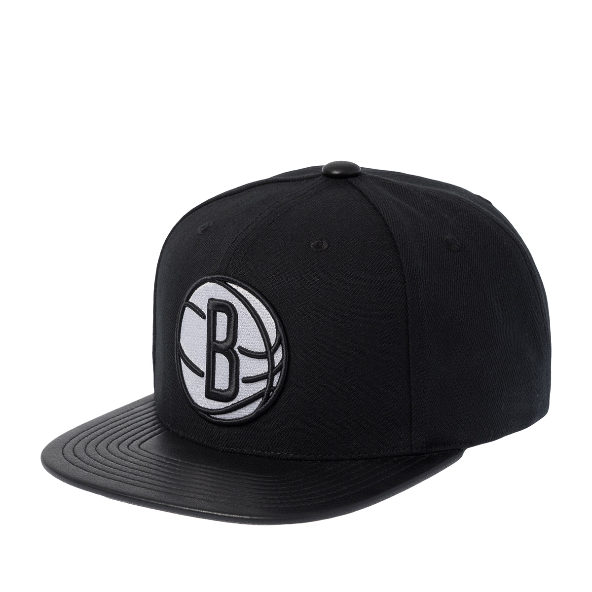 Бейсболка MITCHELL NESS арт. HS9551-BNEBLCK Brooklyn Nets NBA (black)