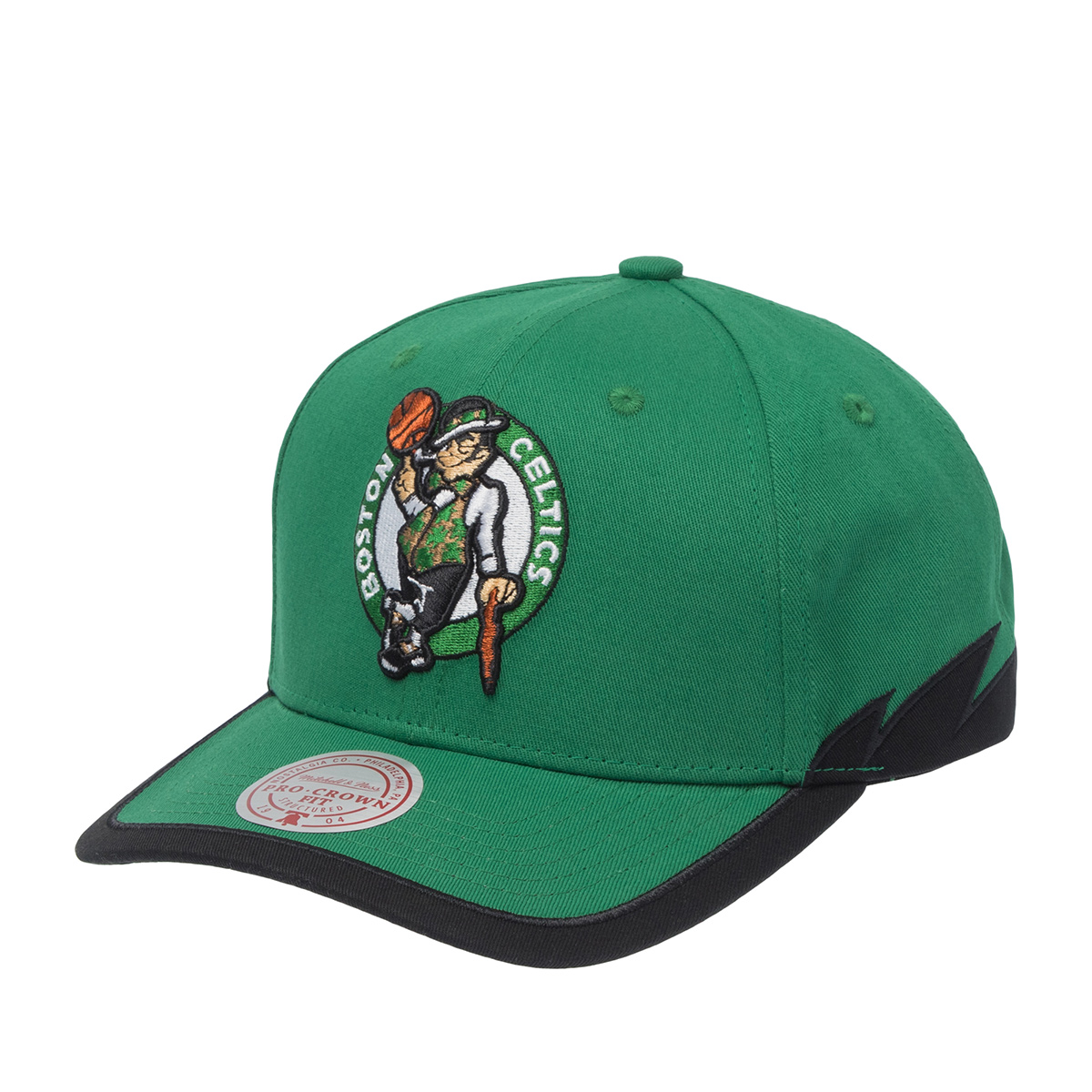 Бейсболка MITCHELL NESS арт. HP14047-BCEGREN Boston Celtics NBA (зеленый)