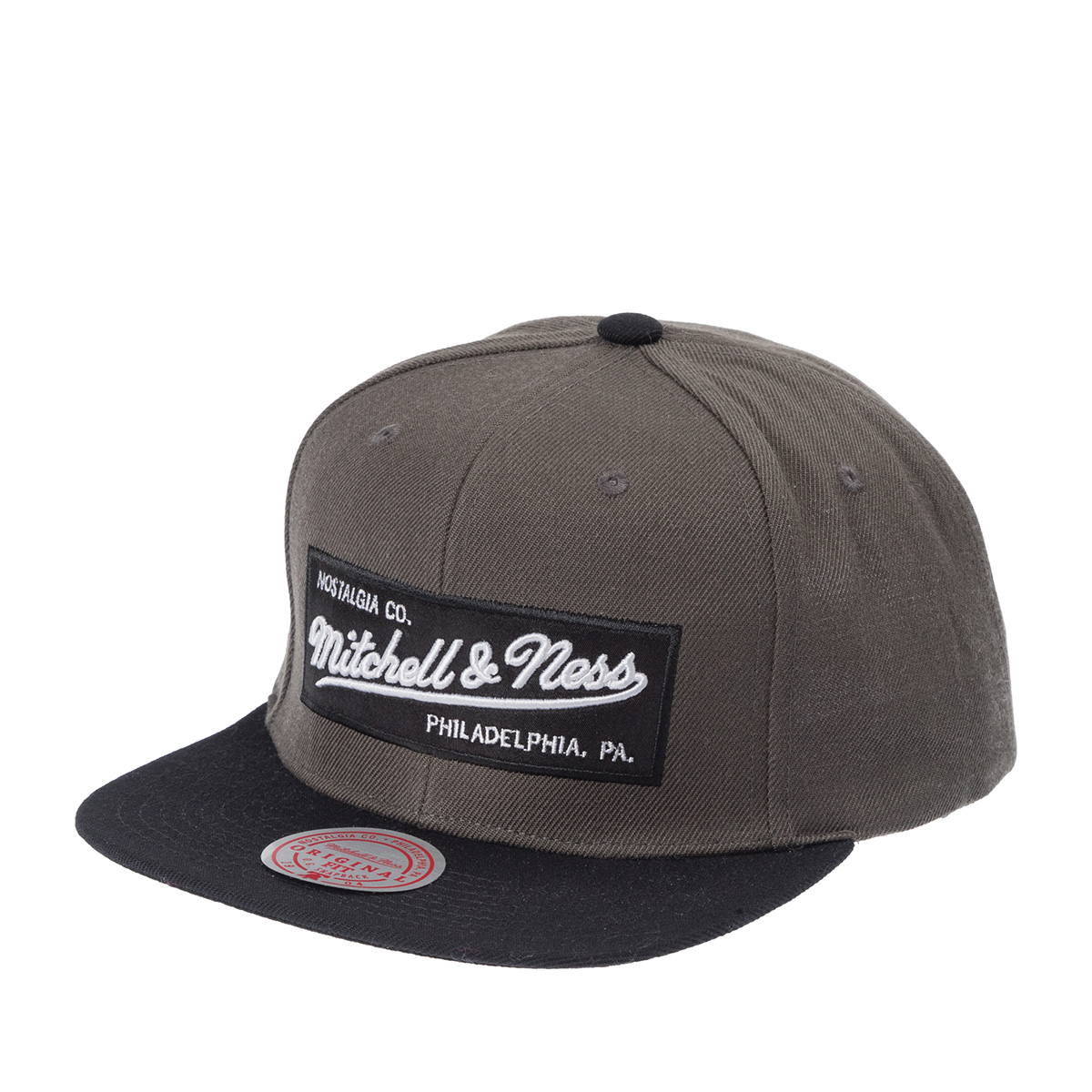 Бейсболка MITCHELL NESS арт. 6HSSNE18Z00-MNNCHBK (серый / черный)
