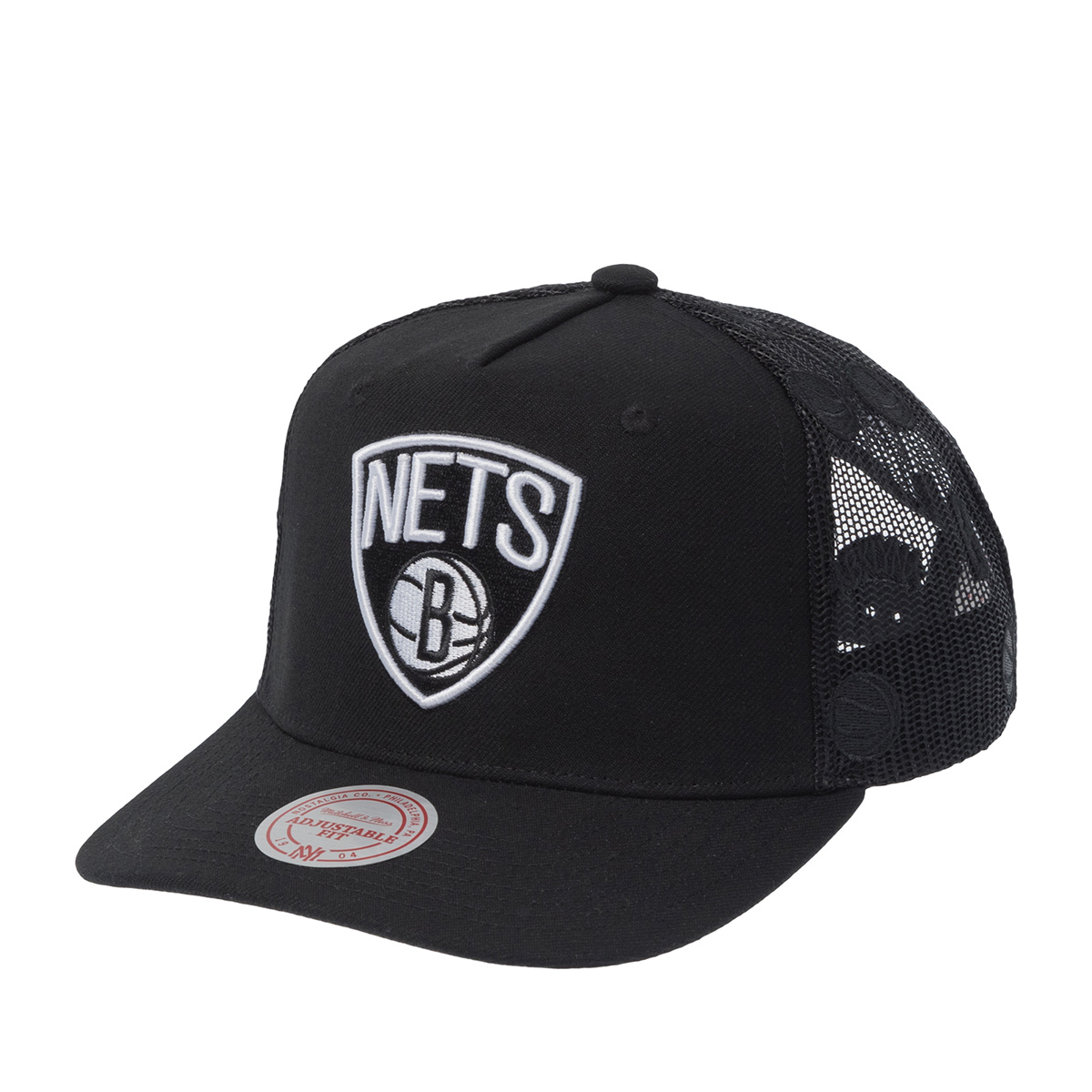 Бейсболка MITCHELL NESS арт. HHSS7632-BNEYYPPPBLCK Brooklyn Nets NBA (черный)
