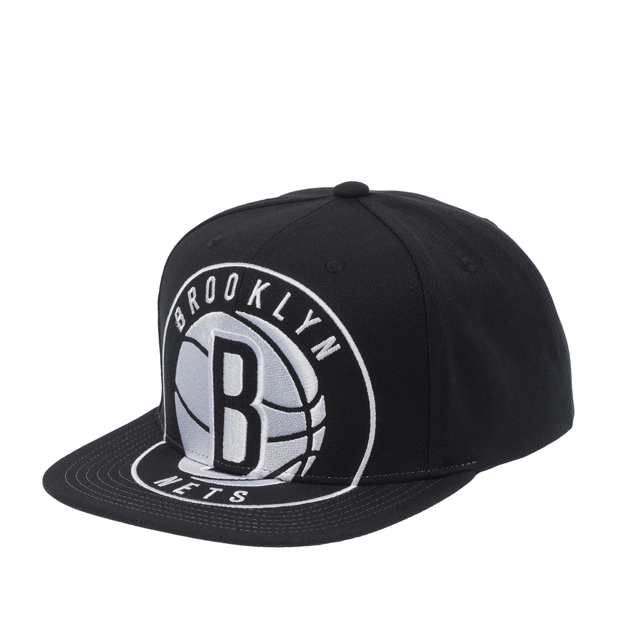 Бейсболка MITCHELL NESS арт. HS9761-BNEBLCK Brooklyn Nets NBA (черный)