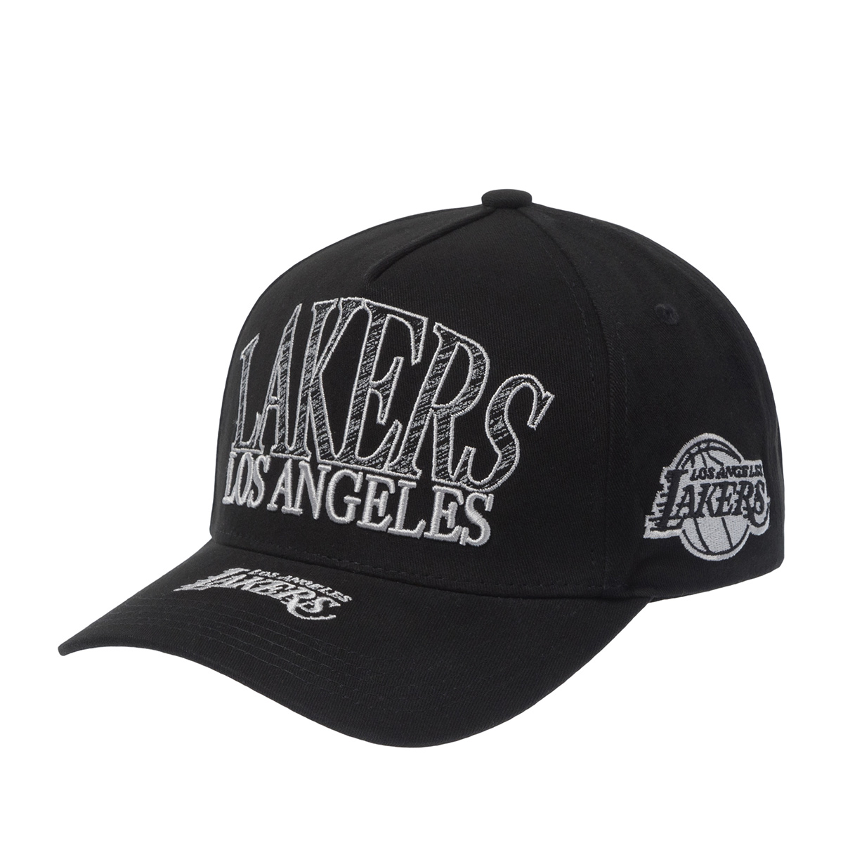 Бейсболка MITCHELL NESS арт. HP14057-LALBLCK Los Angeles Lakers NBA (черный)