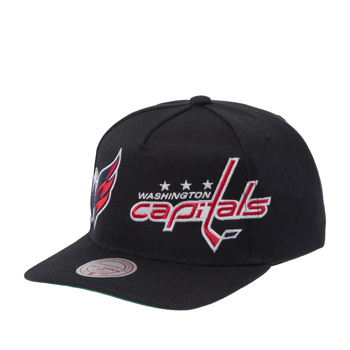 Бейсболка MITCHELL NESS арт. HP12861-WCABLCK Washington Capitals NHL (черный)