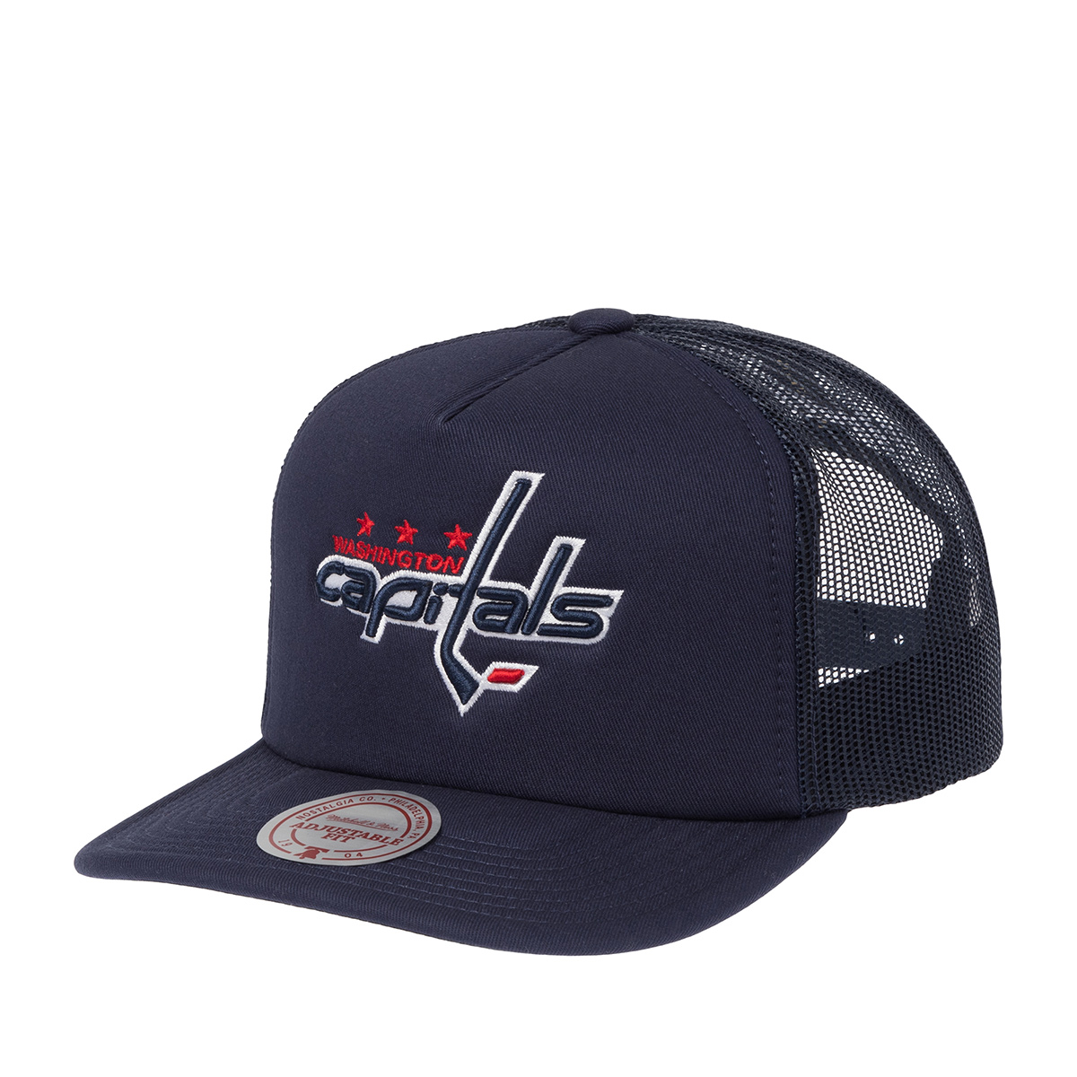 Бейсболка MITCHELL NESS арт. HT8616-WCANAVY Washington Capitals NHL (темно-синий)