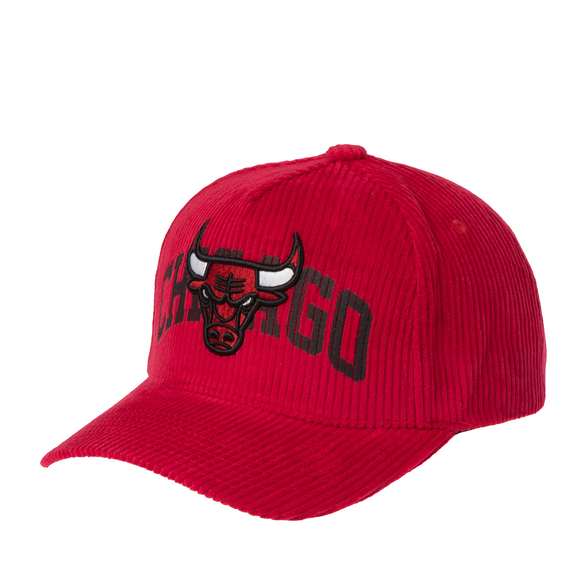 Бейсболка MITCHELL NESS арт. HP14518-CBURED1 Chicago Bulls NBA (красный)