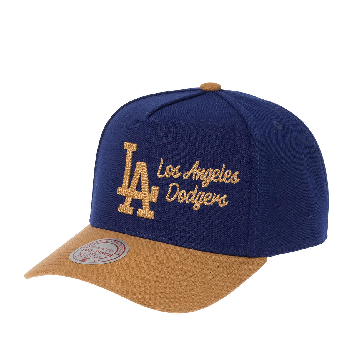 Бейсболка MITCHELL NESS арт. HP16222-LADBLUE Los Angeles Dodgers MLB (синий / бежевый)