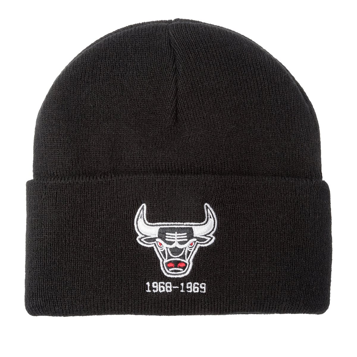 Шапка MITCHELL NESS арт. INTL534-CHIBUL-BLK Chicago Bulls NBA (черный)