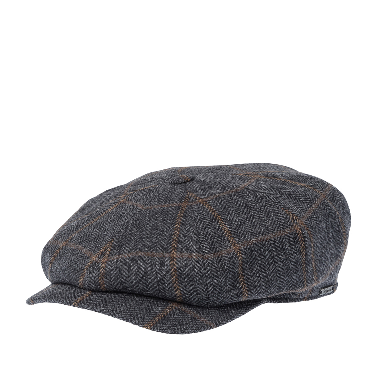 Кепка WIGENS арт. 102075 NEWSBOY RETRO CAP (темно-серый)