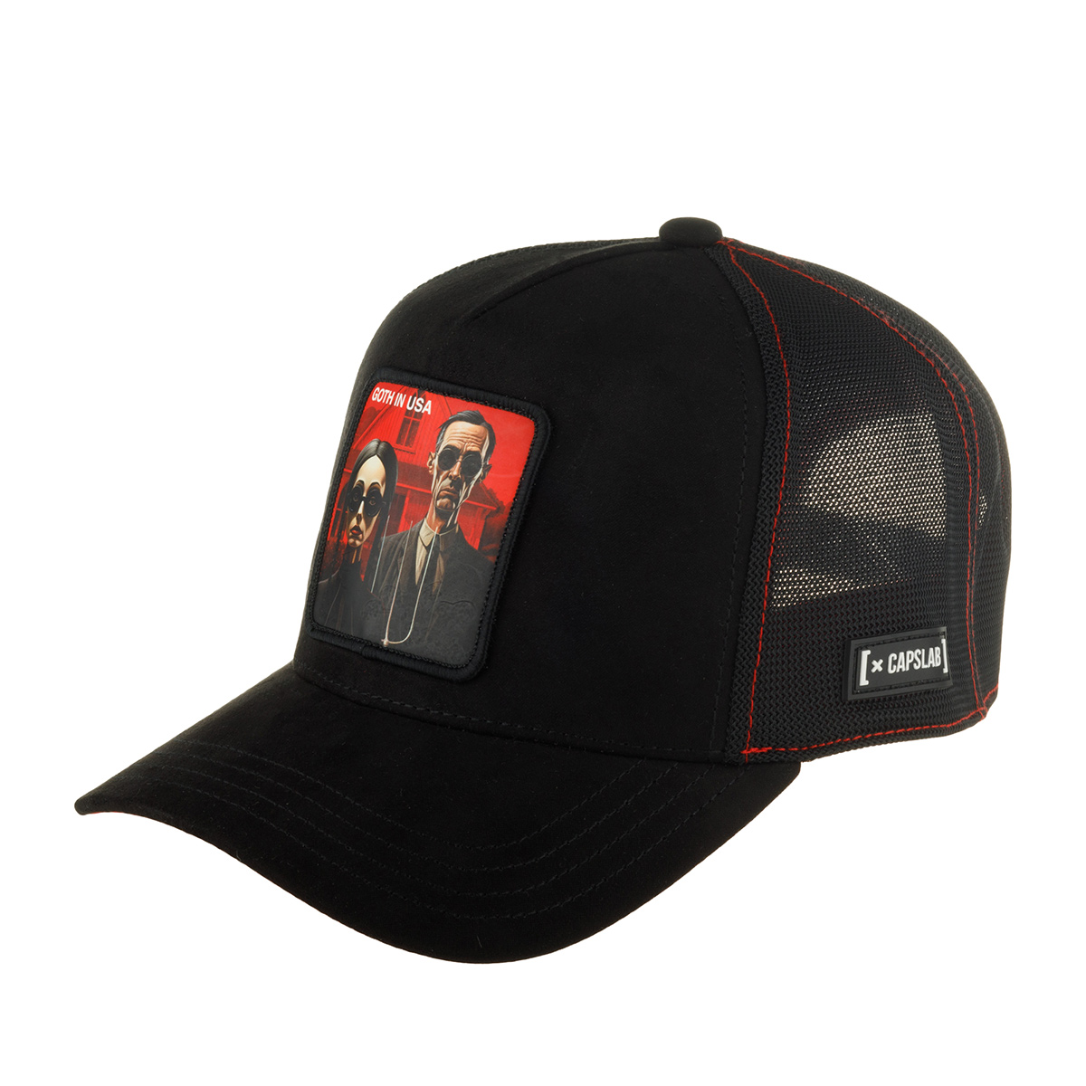 Бейсболка CAPSLAB арт. CL/ART/1/PCT/GOTH Premium Goth in USA (черный)