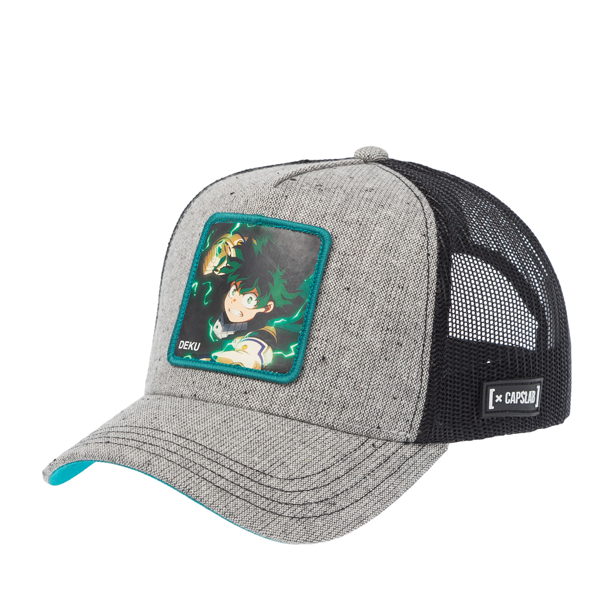 Бейсболка CAPSLAB арт. CL/MHA/1/CT/DEK My Hero Academia Deku (светло-серый)