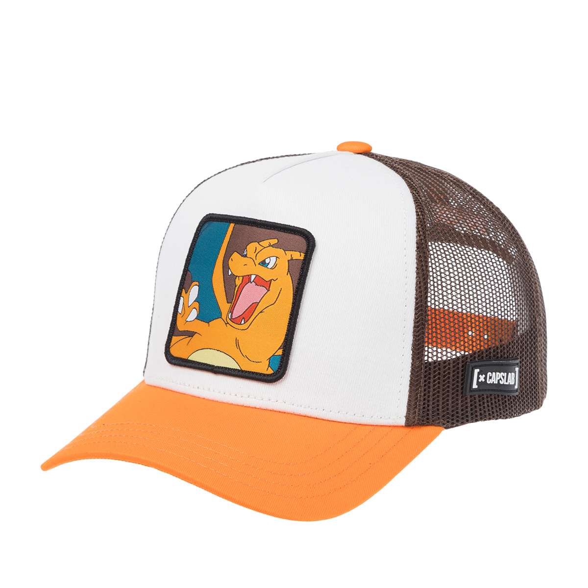 Бейсболка CAPSLAB арт. CL/PKM6/1/CT/CHA Pokemon Charizard (оранжевый / белый)