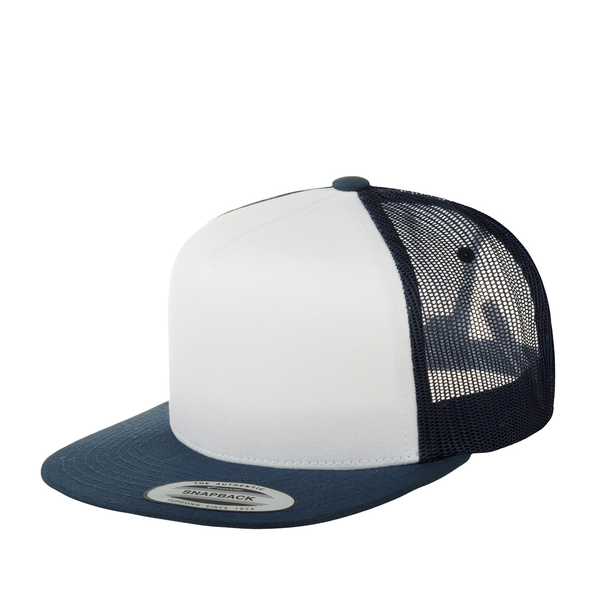 Бейсболка FLEXFIT арт. 6005FW NO FOAM (темно-синий / белый)