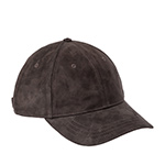Бейсболка STETSON арт. 7717401 BASEBALL CAP GOAT SUEDE (коричневый / серый)
