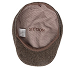 Кепка STETSON арт. 6840514 HATTERAS WOOL HERRINGBONE (коричневый / бежевый)