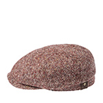 Кепка STETSON арт. 6840601 HATTERAS DONEGAL WV (бордовый / бежевый)