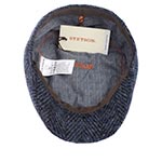 Кепка STETSON арт. 6170504 IVY HERRINGBONE (синий / серый)