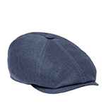 Кепка STETSON арт. 6643501 6-PANEL CAP LINEN (синий / голубой)