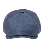 Кепка STETSON арт. 6643501 6-PANEL CAP LINEN (синий / голубой)