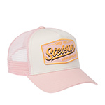 Бейсболка STETSON арт. 7761122 TRUCKER CAP VINTAGE (белый / светло-розовый)