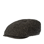 Кепка STETSON арт. 6641805 6-PANEL CAP WOOL (темно-серый / белый)