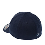 Бейсболка KANGOL арт. K5441 Leather Patch Flexfit Baseball (темно-синий)