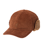 Бейсболка KANGOL арт. K5470 Cozy Cord Earflap Baseball (коричневый)