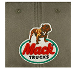 Бейсболка AMERICAN NEEDLE арт. SMU702B-MACKT Mack Truck Hepcat (оливковый)