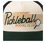 Бейсболка AMERICAN NEEDLE арт. 21001A-PBALL Pickle Ball Sinclair  (зеленый / белый)