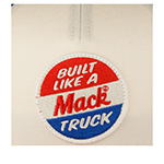 Бейсболка AMERICAN NEEDLE арт. 22005B-MACKT Mack Truck Twill Valin Patch (бежевый / красный / синий)