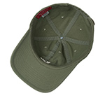 Бейсболка AMERICAN NEEDLE арт. SMU674A-KALE Kale Foodie Slouch (оливковый)