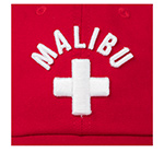 Бейсболка AMERICAN NEEDLE арт. SMU674A-MALI Malibu Ballpark (красный)