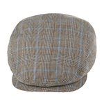 Кепка STETSON арт. 6380401 DRIVER CAP WOOL CHECK (серый)