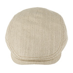 Кепка STETSON арт. 6381801 DRIVER CAP COTTON/LINEN HEAVY TWILL SUSTAINABLE (бежевый)