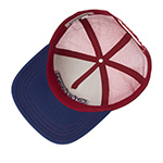 Бейсболка STETSON арт. 7761162 TRUCKER CAP LETTERING (белый / синий)