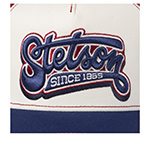 Бейсболка STETSON арт. 7761162 TRUCKER CAP LETTERING (белый / синий)