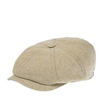 Кепка STETSON арт. 6873703 HATTERAS LINEN STRIPE (светло-оливковый)