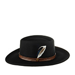 Шляпа STETSON арт. 3598120 GAMBLER WOOLFELT (черный)