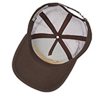 Бейсболка STETSON арт. 7751103K TRUCKER CAP AMERICAN HERITAGE (коричневый / белый)