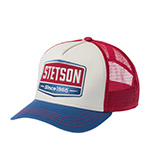 Бейсболка STETSON арт. 7751107K TRUCKER CAP GASOLINE (синий / белый)