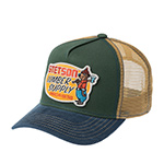 Бейсболка STETSON арт. 7761130K TRUCKER CAP LUMBER SUPPLY (синий / зеленый)
